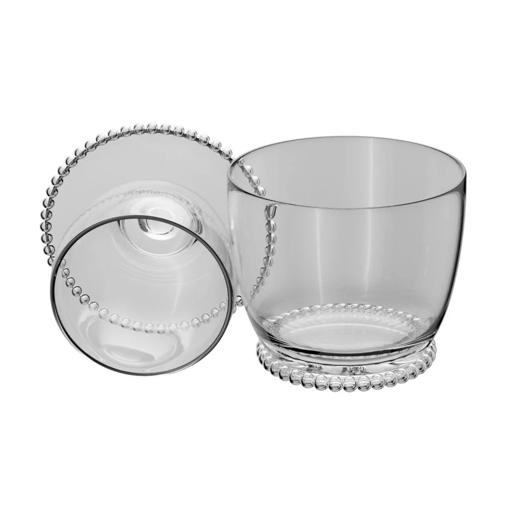 Manteigueira Francesa de Vidro Pearl