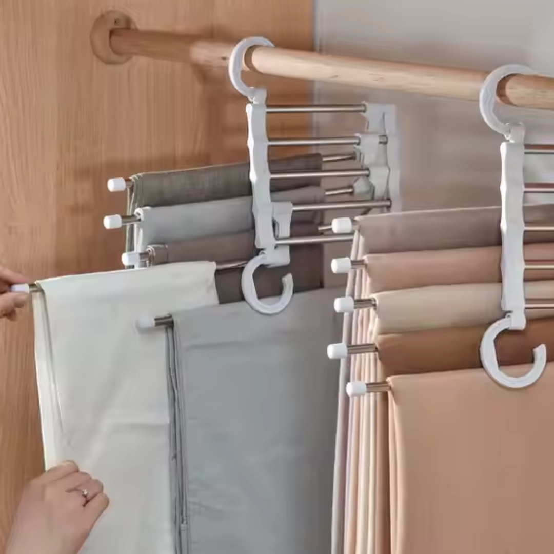 Kit 3 Cabides Reforçados Multiuso