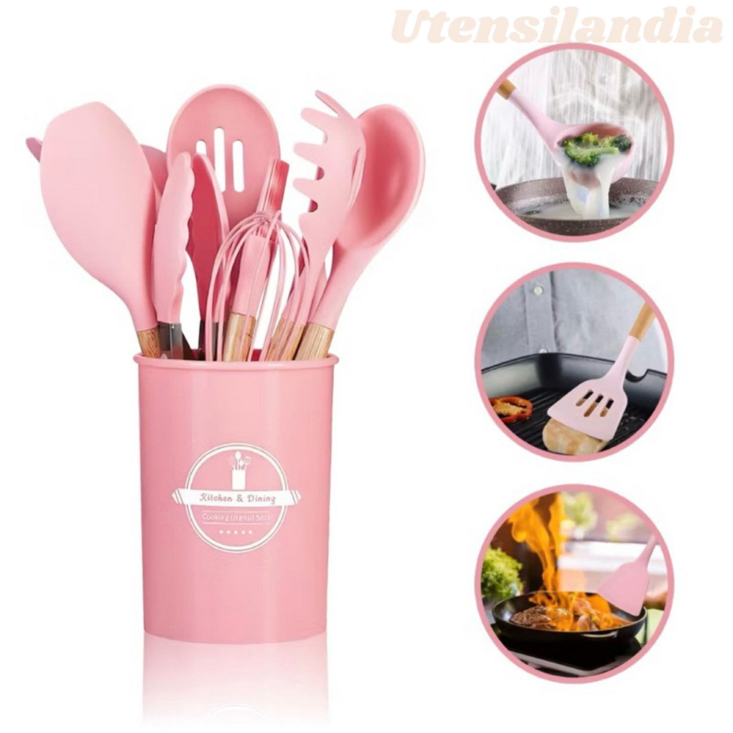 Kit 12 Utensílios De Cozinha