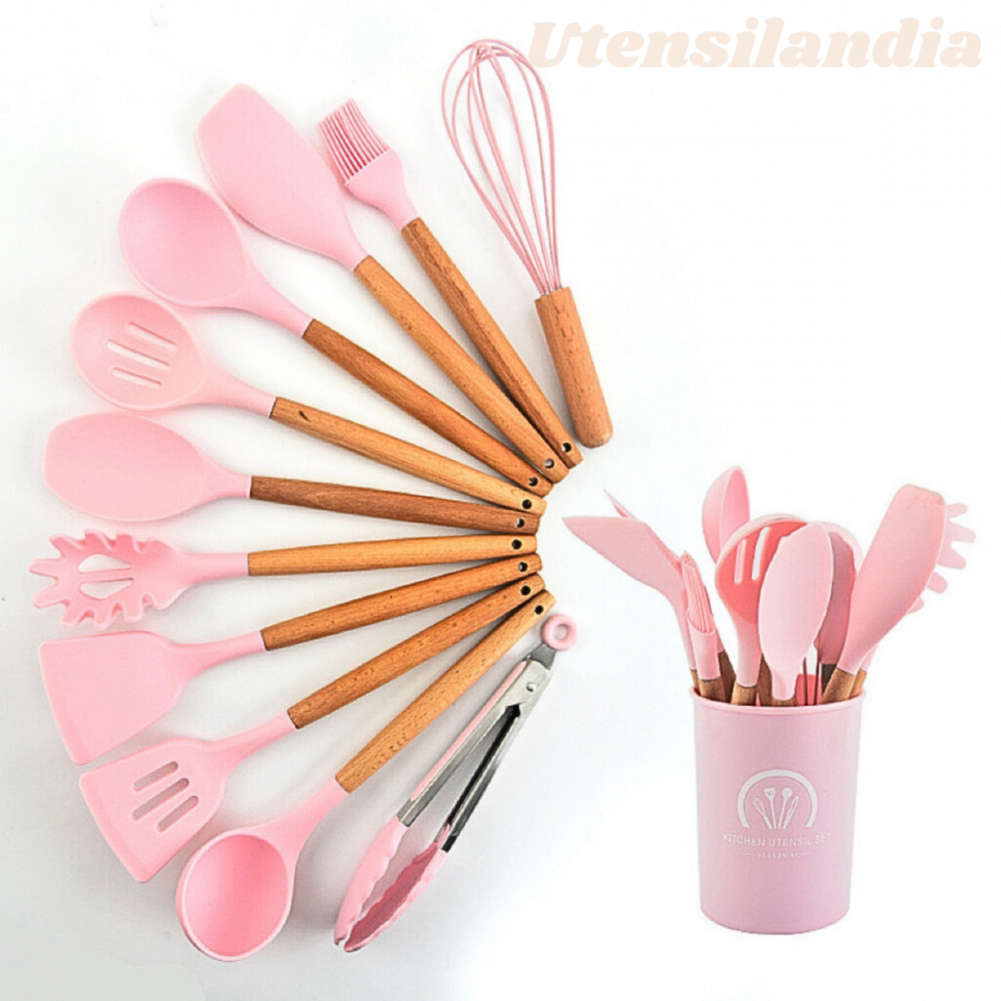 Kit 12 Utensílios De Cozinha