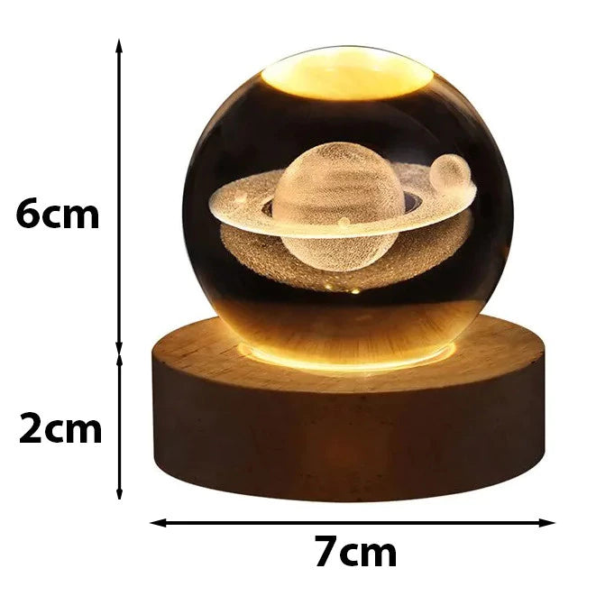 Luminária Espacial 3D